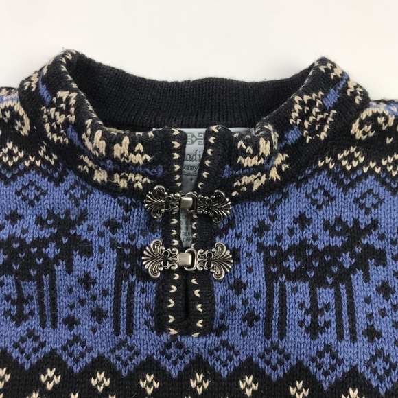 Nomadic Traders Womens Pullover Sweater Blue S - Picture 7 of 7